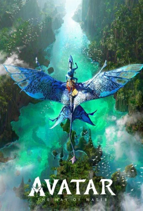Avatar The Way of Water science fiction movie poster