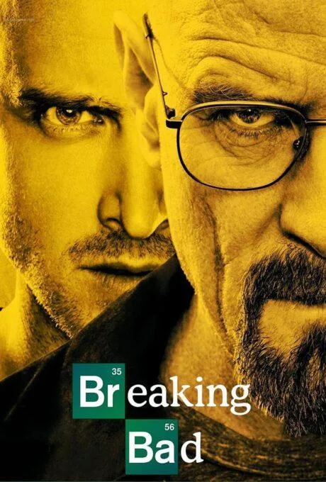 Breaking Bad crime drama series poster