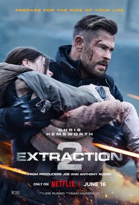 Extraction 2 action movie poster