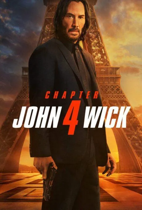 John Wick Chapter 4 action movie poster