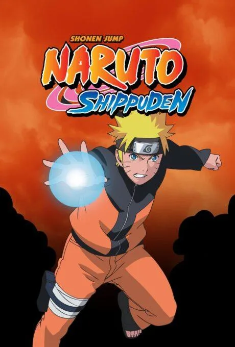Naruto Shippuden anime poster featuring Naruto Uzumaki