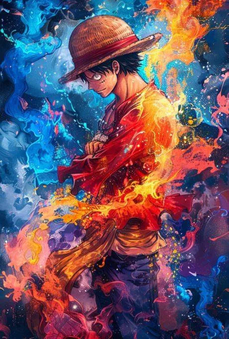 One Piece anime series poster