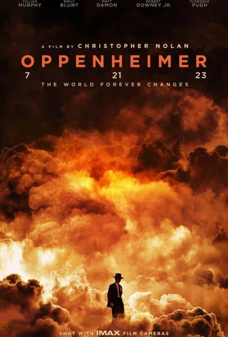 Oppenheimer historical drama movie poster