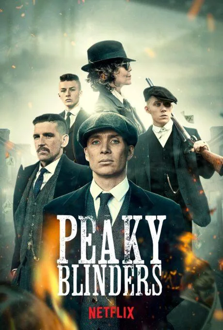 Peaky Blinders crime drama series poster