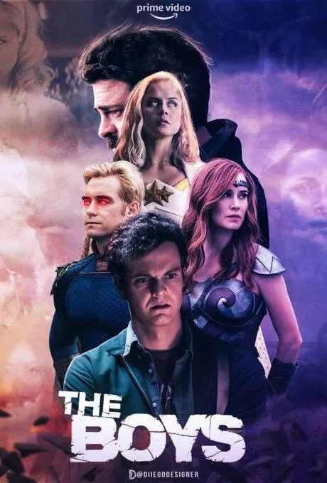 The Boys superhero series poster