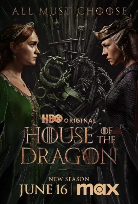 House of the Dragon fantasy series poster